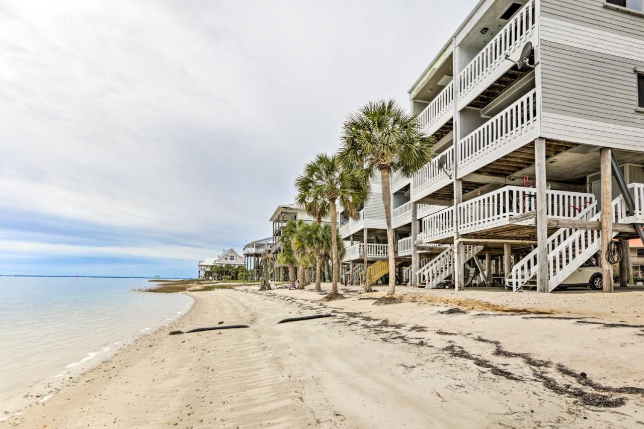 Waterfront Escape With Balcony On Shell Point Beach! Panacea Luaran gambar