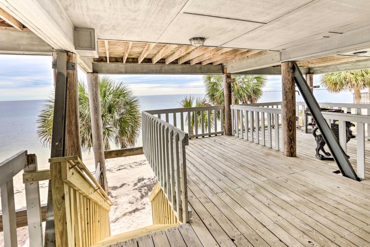 Waterfront Escape With Balcony On Shell Point Beach! Panacea Luaran gambar