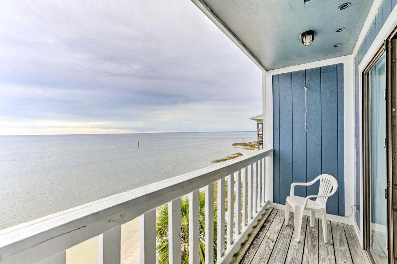 Waterfront Escape With Balcony On Shell Point Beach! Panacea Luaran gambar